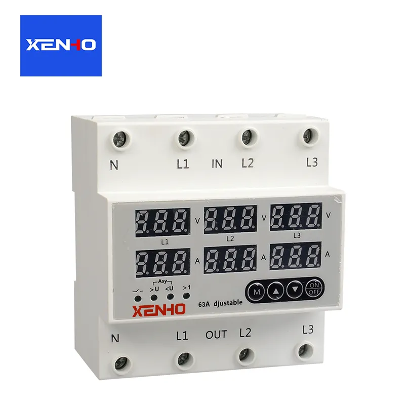 Over Under Voltage Protection Switch VAP 4P